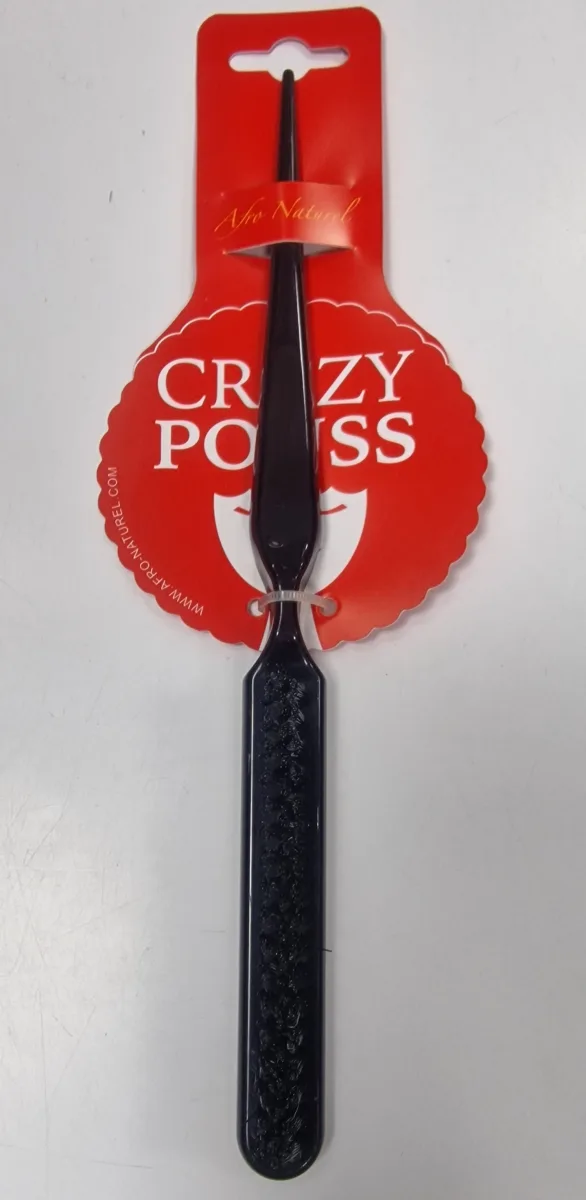 Crazy Pouss Brosse Baby Hair En Bois # Noir