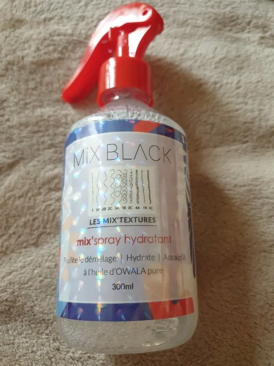 Mix black mix'spray hydratant 300ml