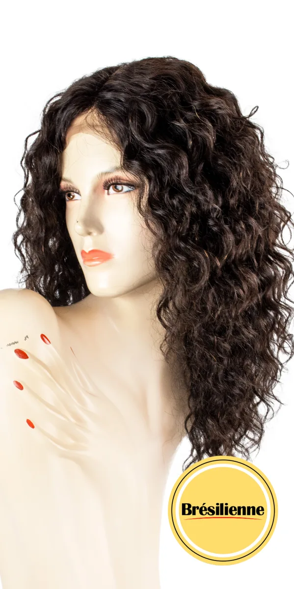 36s Front Lace 18" Perruque Bresilienne Color # Tt30
