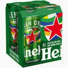 Heineken Canette Pack 4x50cl