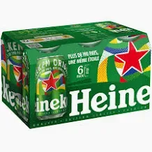 Heineken Canette Pack 6x33cl