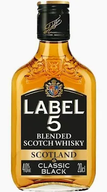Label 5 Whisky 20cl