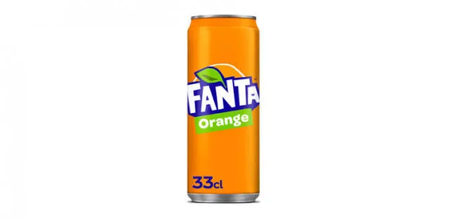 Fanta Orange Cannette 33 Cl