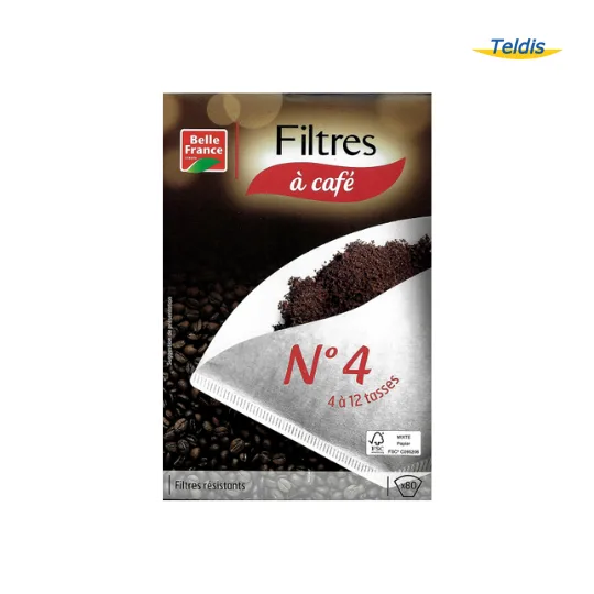 Filtres A Cafe X80 N°4 Bf /18 Belle France