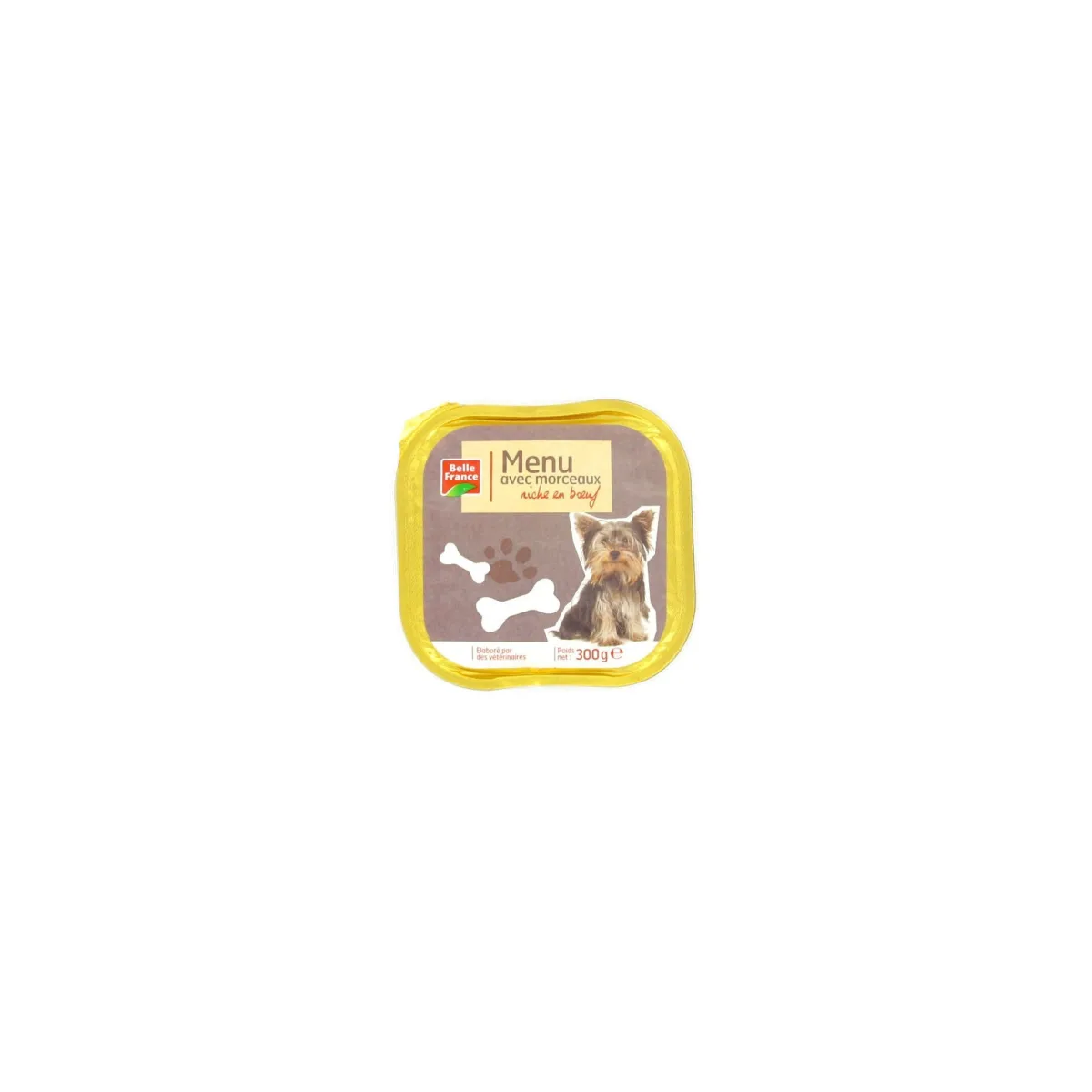 Barquette Chien Boeuf 300g / 9