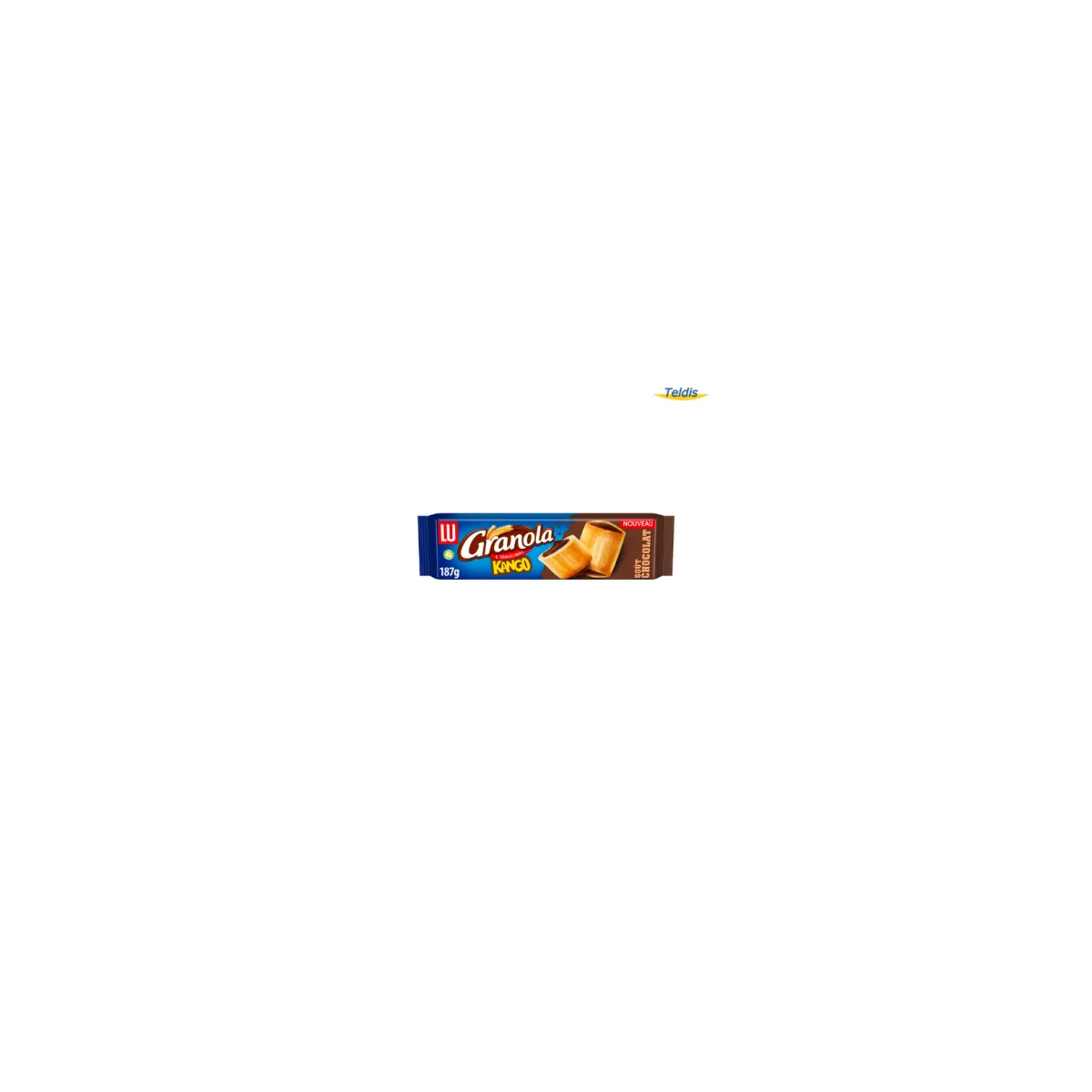 Granola Kango Goût Chocolat 187g Lu /14 (s)