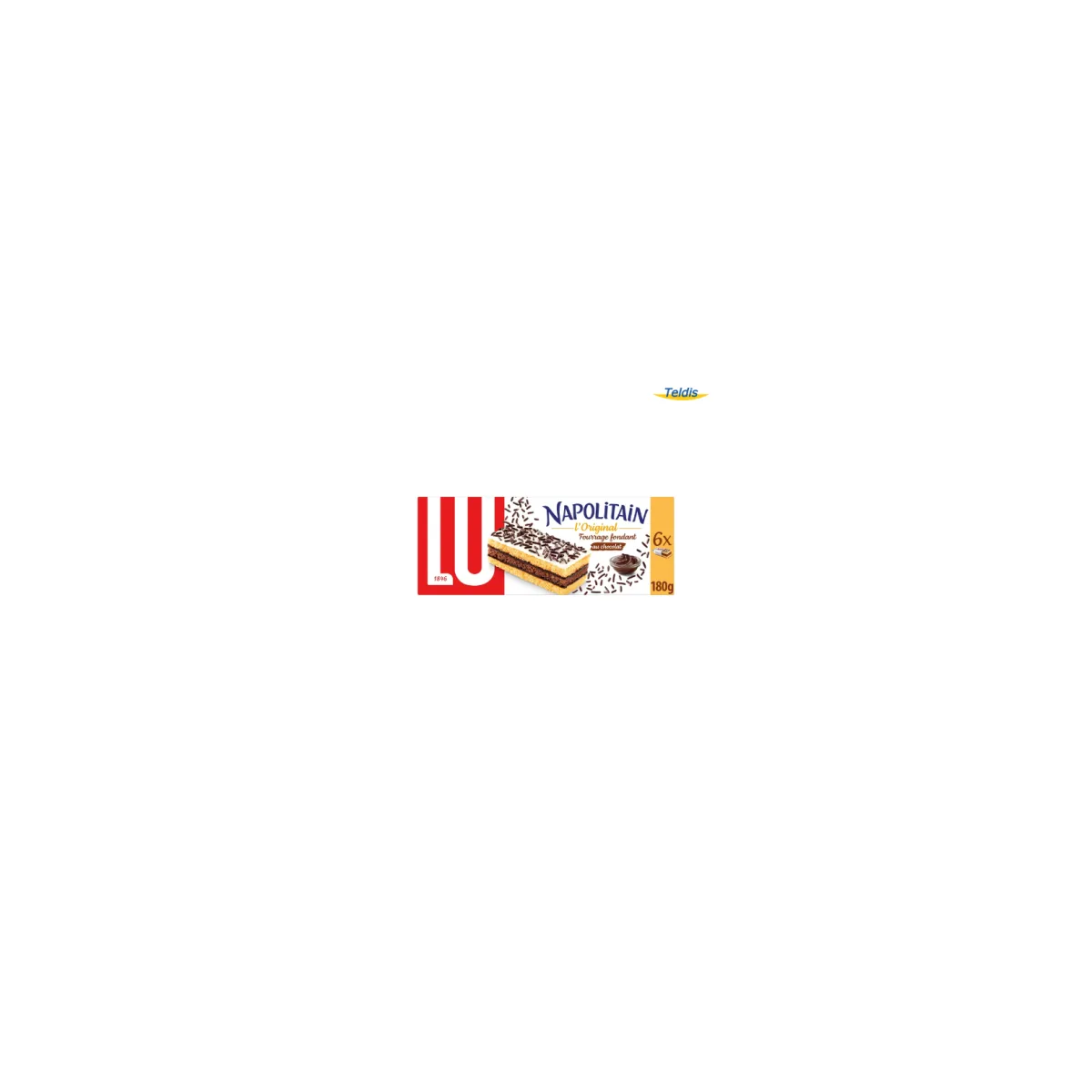 Lu Napolitain Loriginal 180g X6