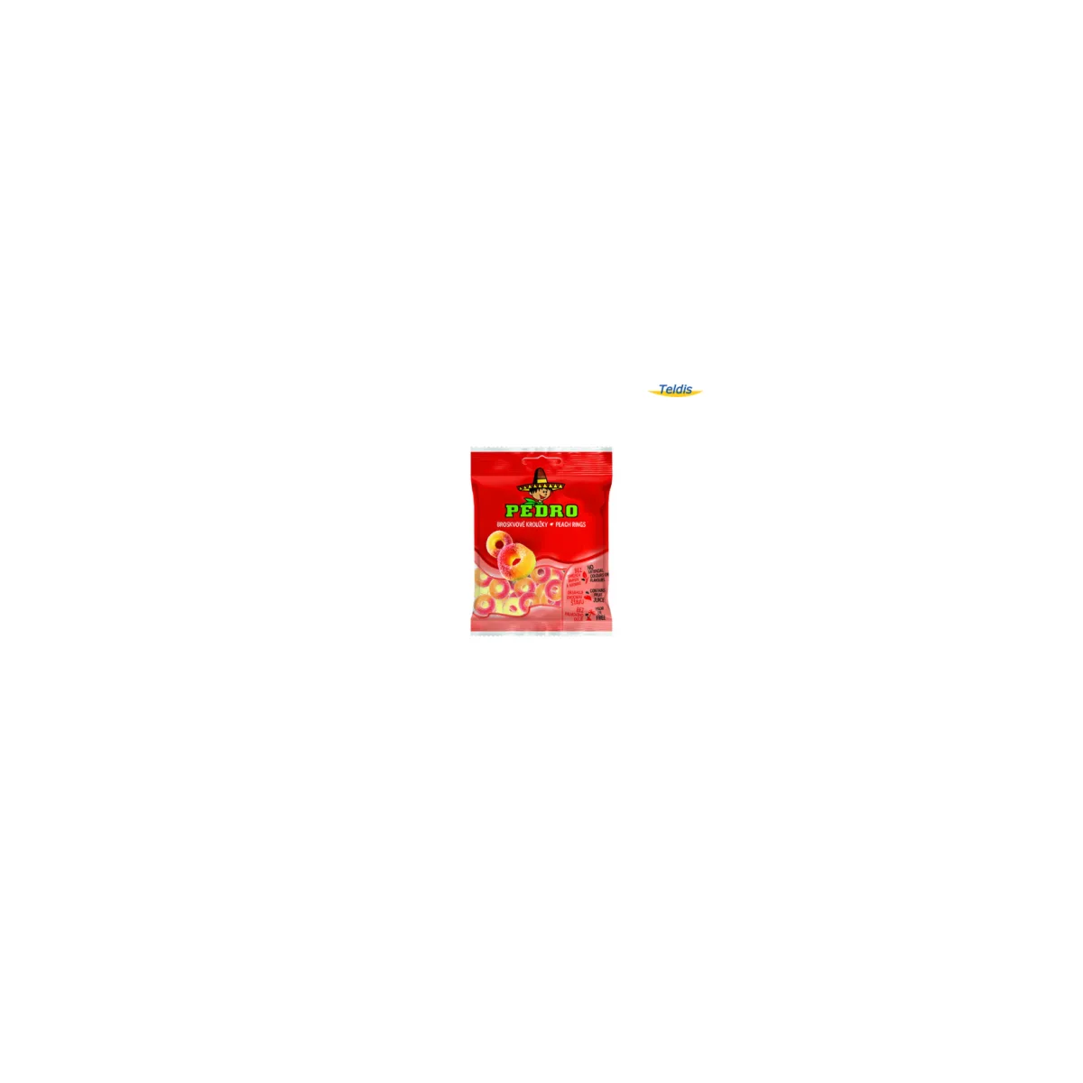 Pedro Rondelles Peche Sucrees Sachet 80gr