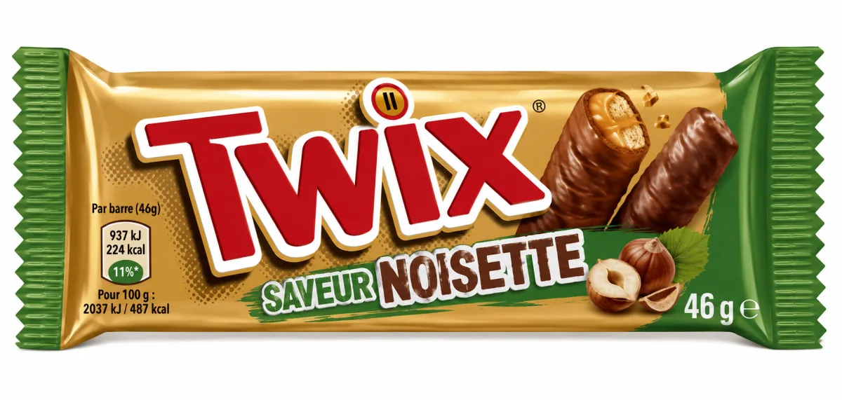 Twix Saveur Noisette 46g