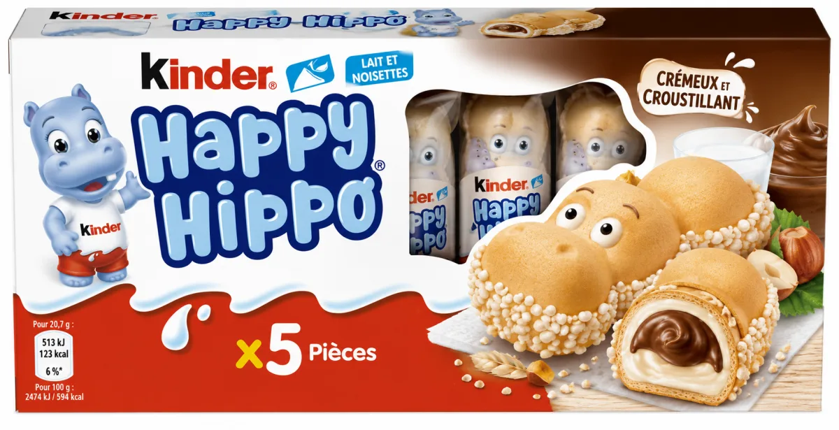 Kinder Happy Hippo Cacao T5 /10