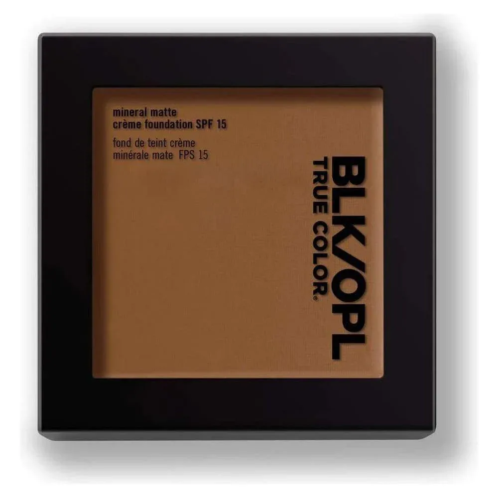 Black Opal Mineral Matte Creme Powder Spf 15 # Hazelnut