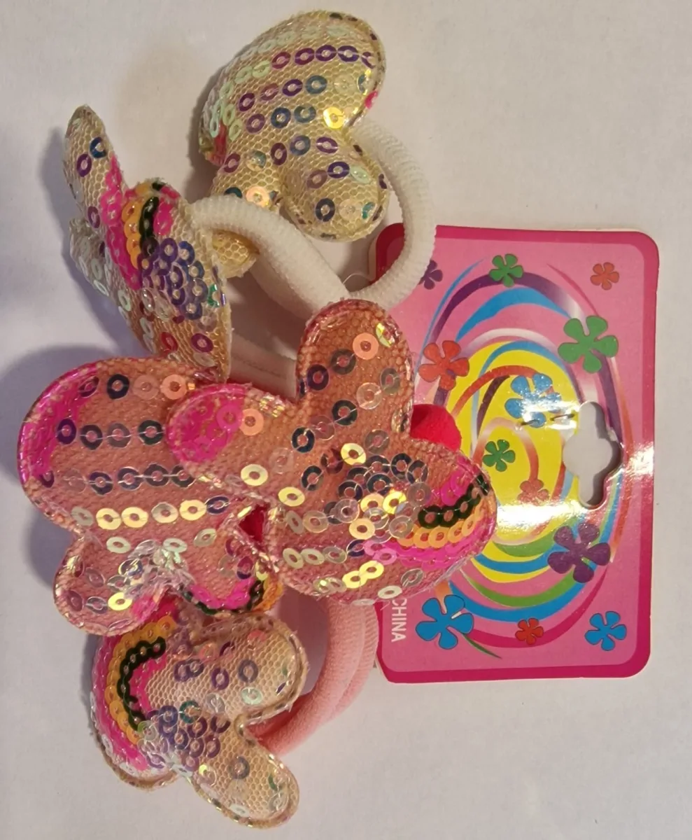 Chouchous Enfants Motif De Mignons # Fuchsia Rose, Blanc Et Pink