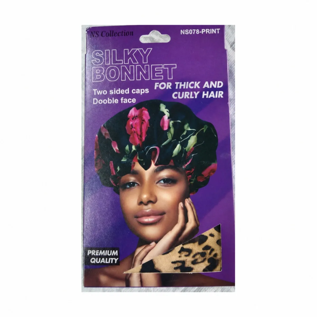 Ns Collection Silky Bonnet Two Sided # Ns078 # Multicolor
