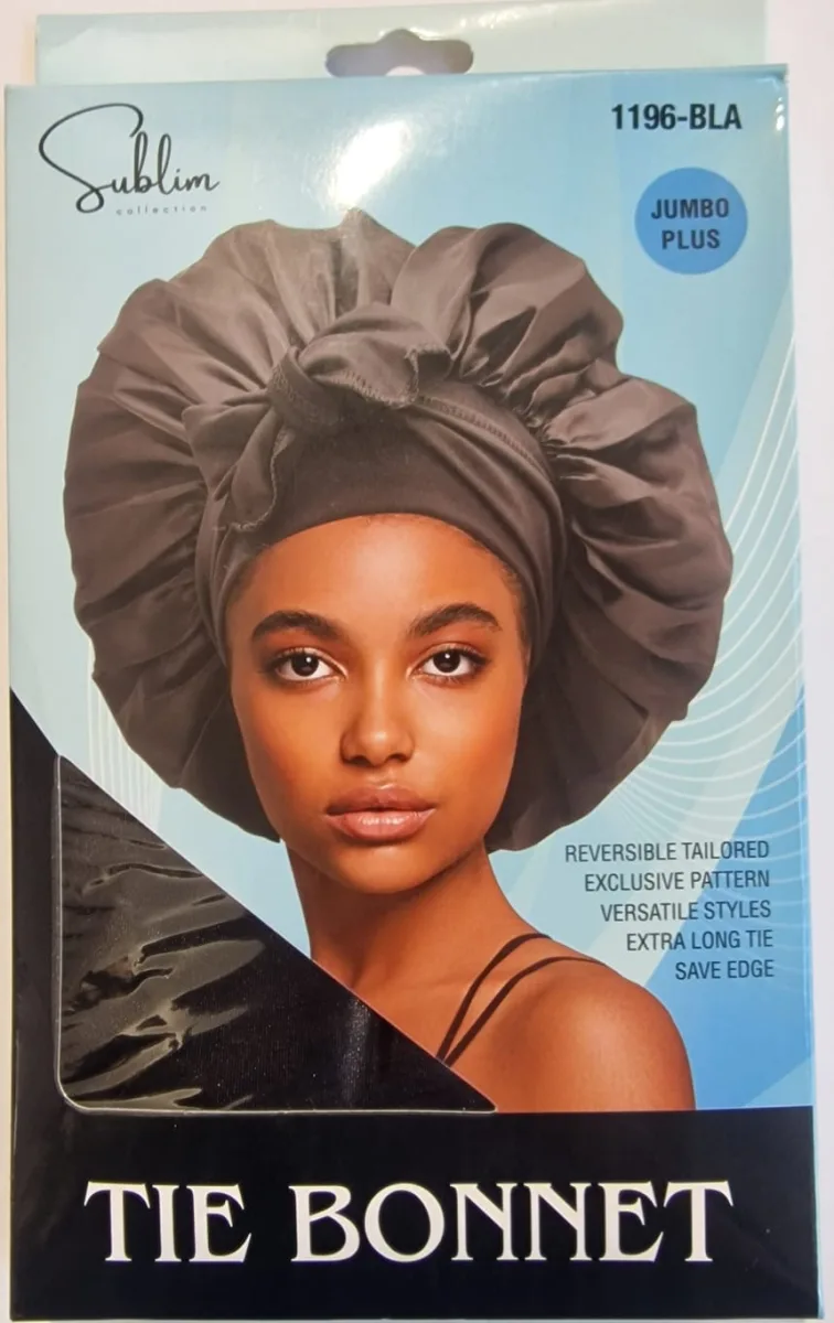 Sublim Tie Bonnet Jumbo Plus # 1196bla # Noir