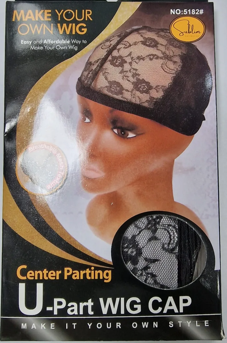 Sublim U-part Wig Cap # 5182 # Noir