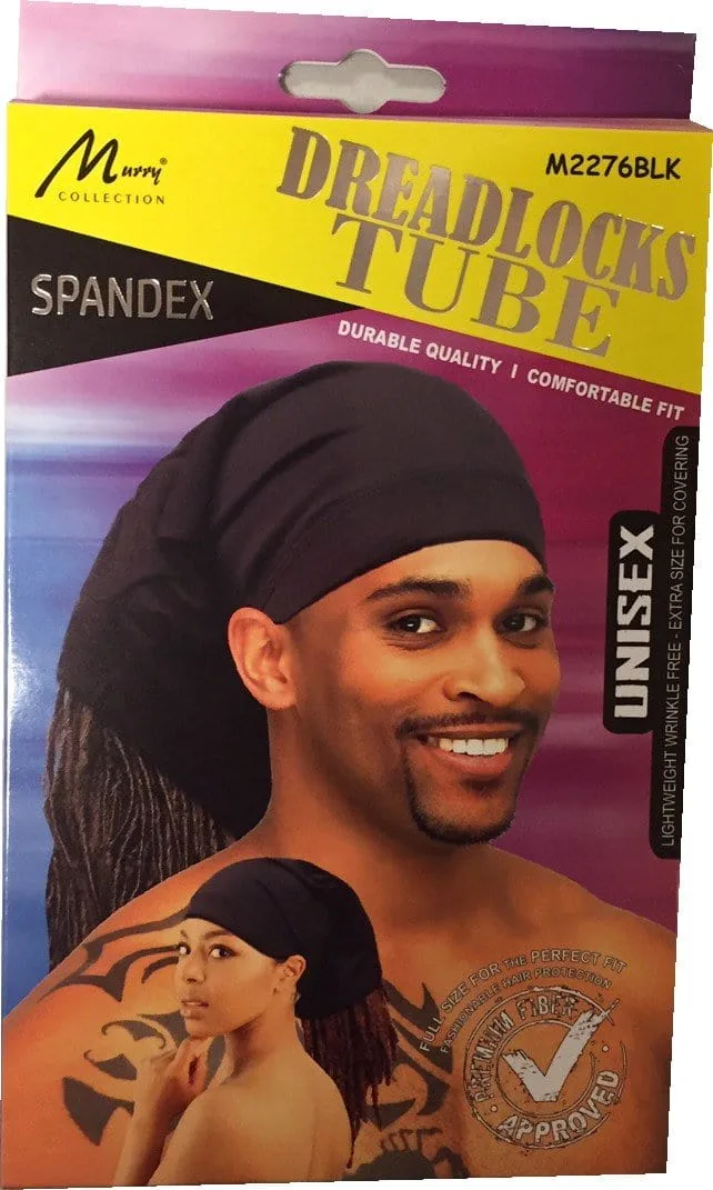 Murry Spandex Dreadlocks Tube Unisex # M2276blk # Noir