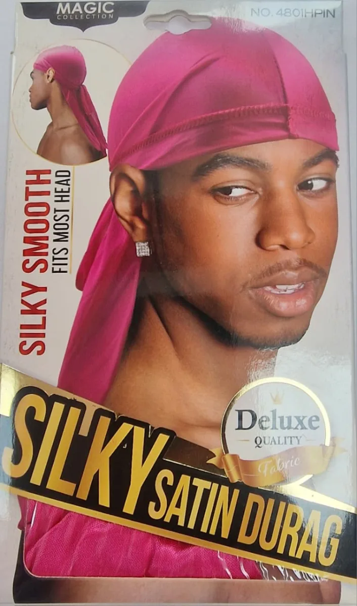 Magic Silky Satin Durag # 4801hpin