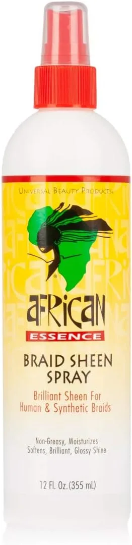 African Essence Braid Sheen Spray 355ml