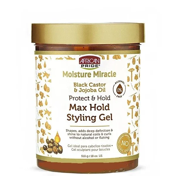 African Pride Max Hold Styling Gel 510g