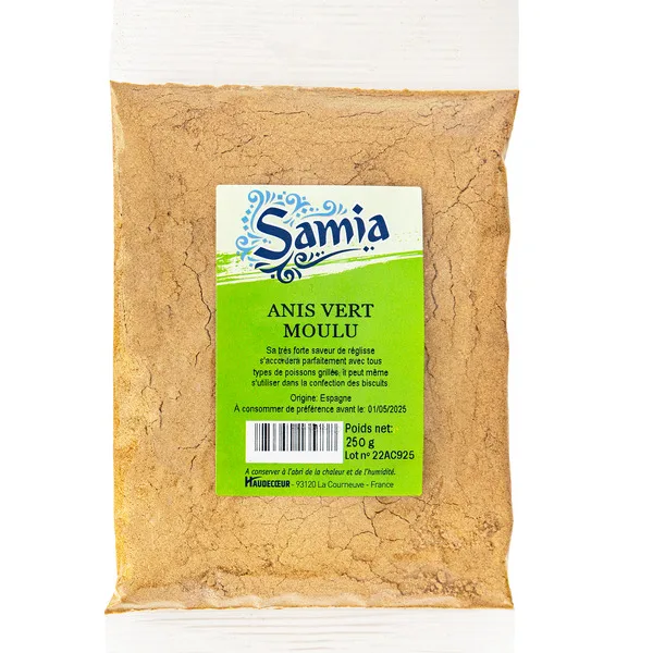 Anis Vert Moulu Samia 250g