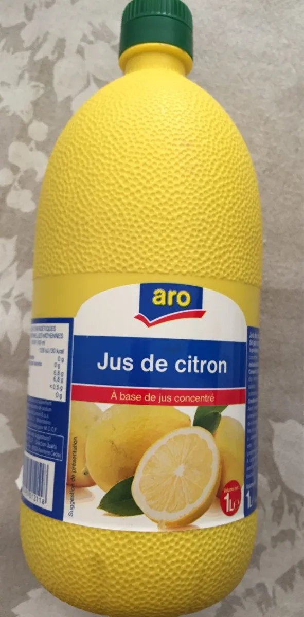 Aro jus de citron jaune 1l