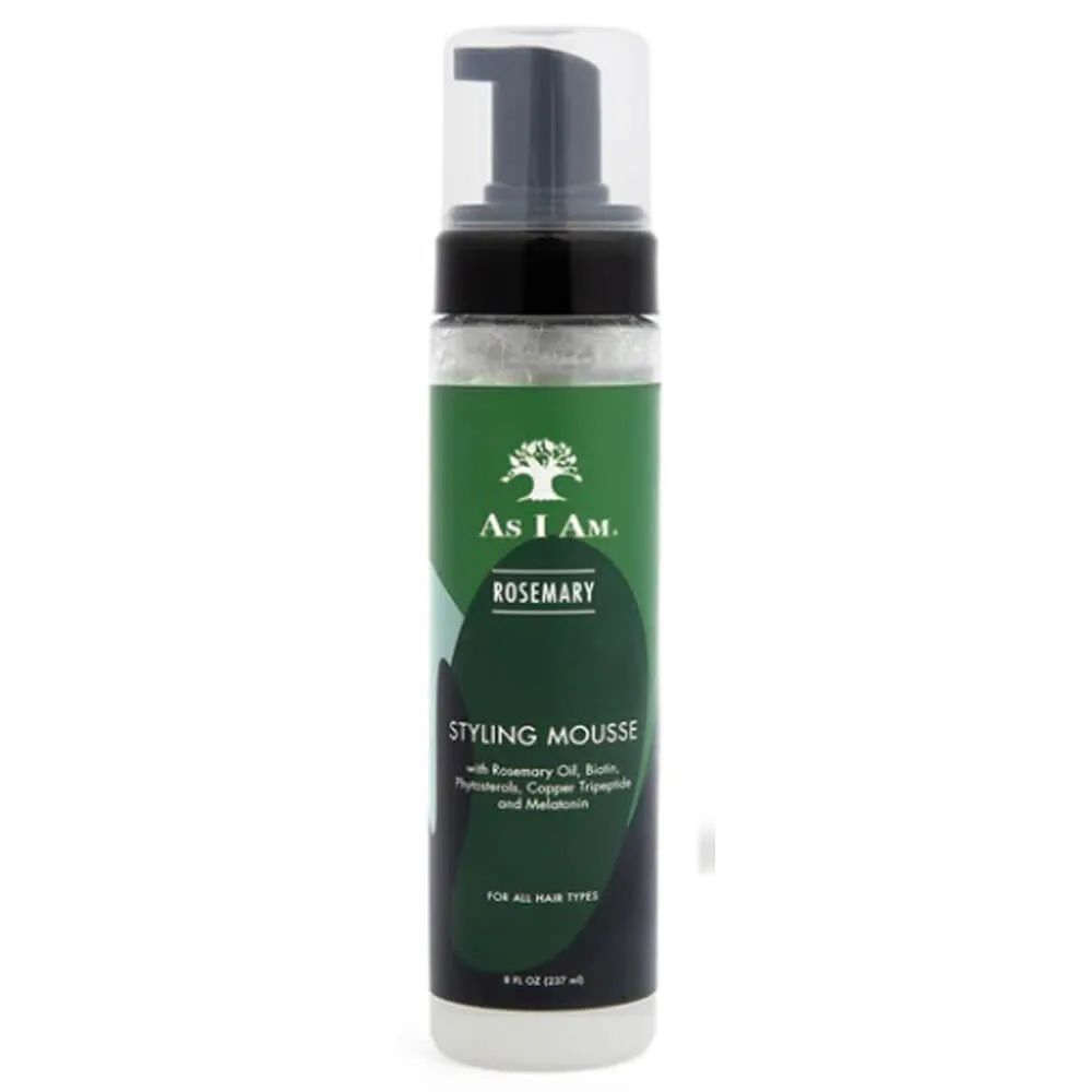 As I Am Rosemary Styling Mousse 237ml