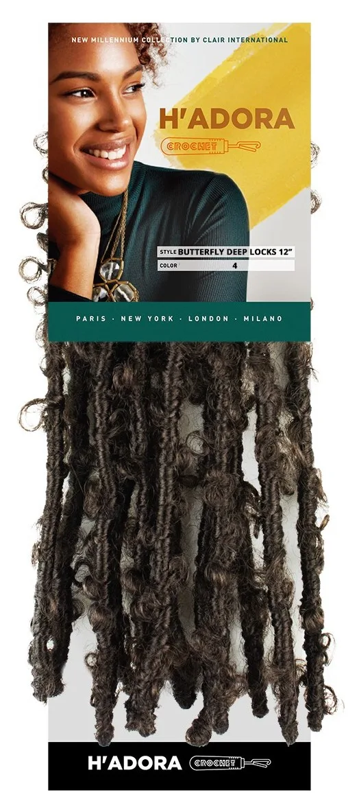 Butterfly Deep Locks 12" Color # 4
