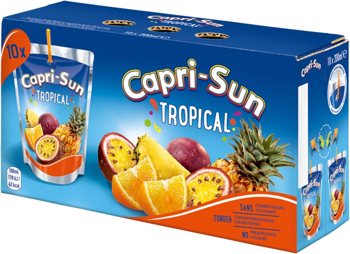 Caprisun Tropical Pack 10x20cl