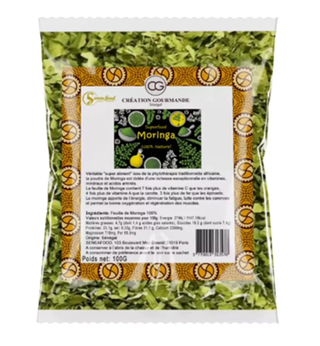 Creation Gourmande Moring Feuille 100g