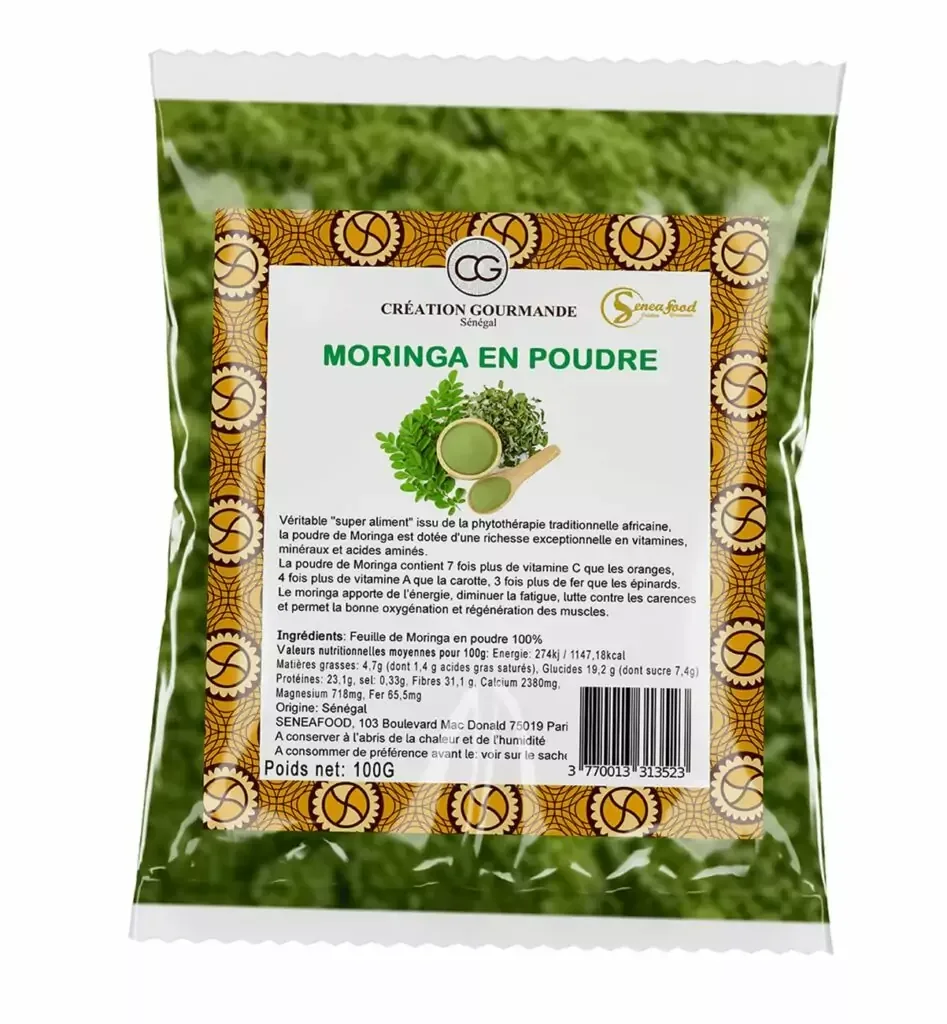 CREATION GOURMANDE MORINGA EN POUDRE 100G