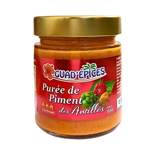 Cuad'epices Puree De Piment Des Antilles 185g