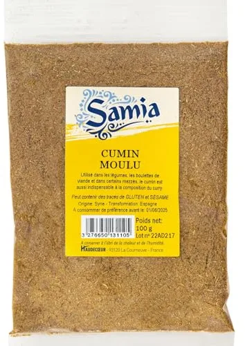 Cumin Moulu Samia 100g