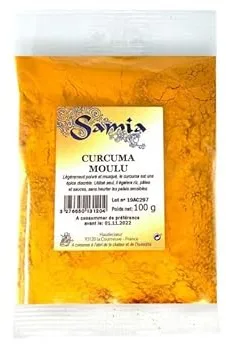 Curcuma Moulu Samia 100g