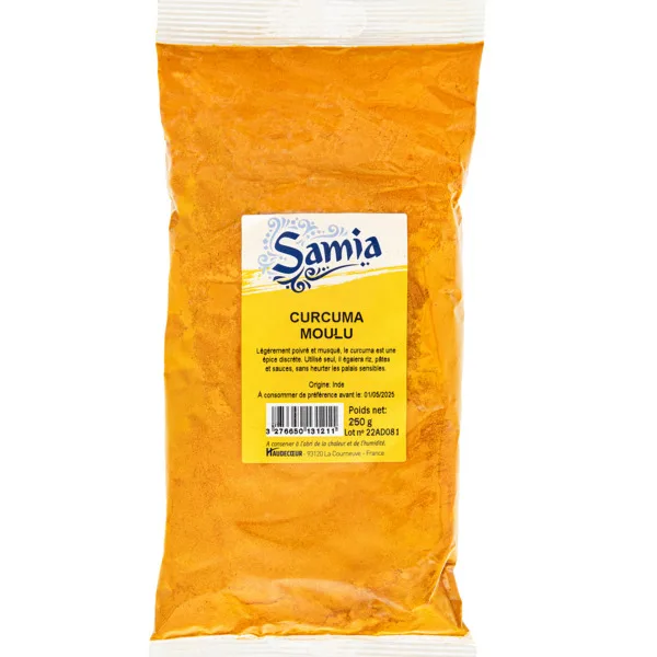 Curcuma Moulu Samia 250g