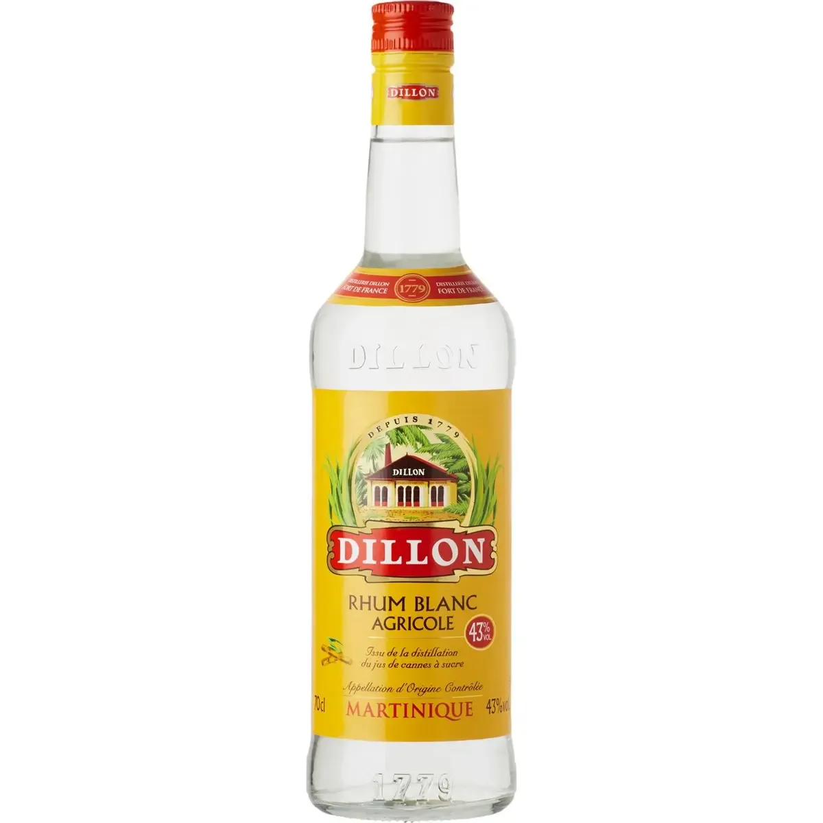 Rhum Dillon Blanc 70cl