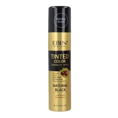 Ebin Tinted Color Natural Black 100ml