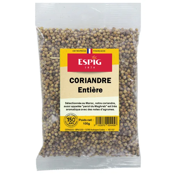 Espig Coriandre Ent 100g