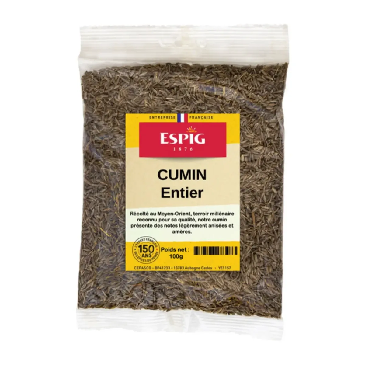 Espig Cumin Entier 100g
