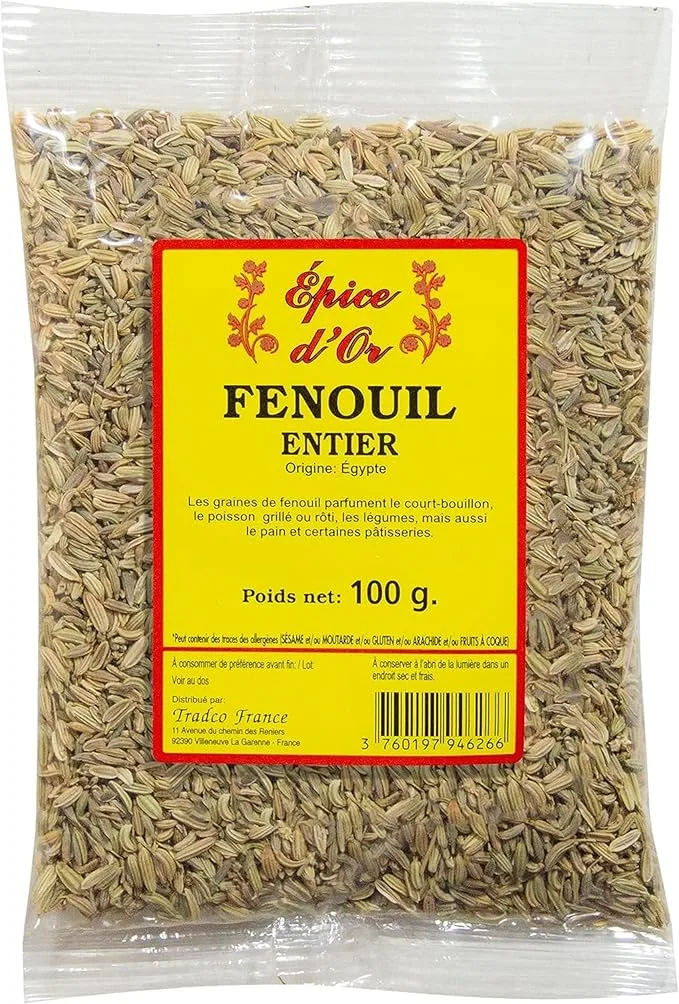 Epice D'or Graines De Fenouil 80g