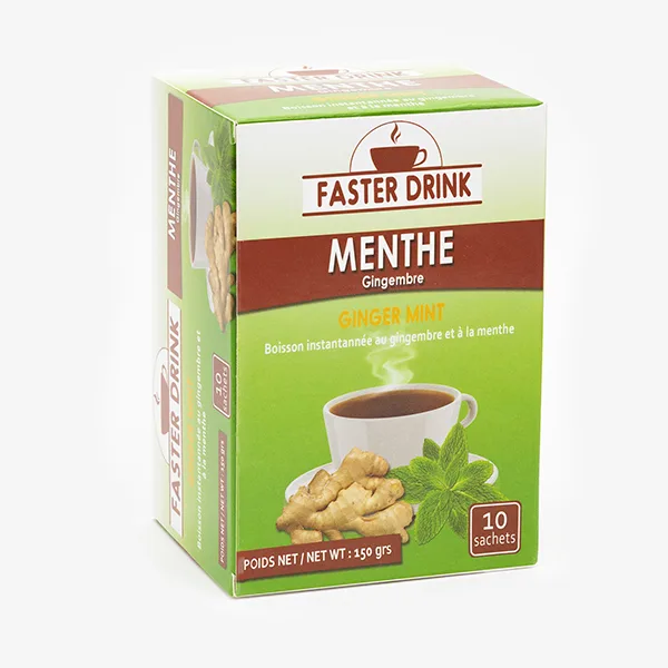 Faster Drink Menthe Gingembre 10