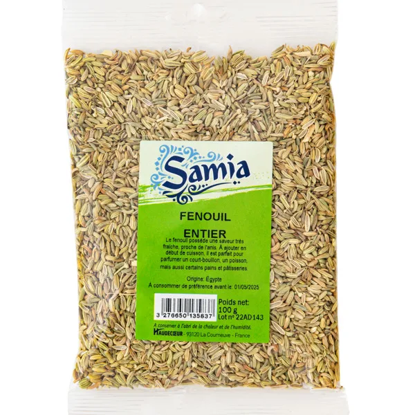 Fenouil Entier Samia 100g