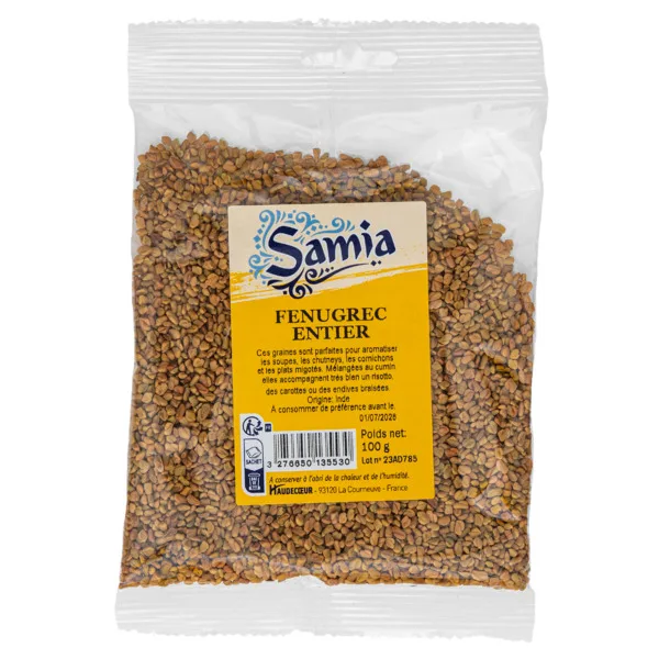 Fenugrec Entier Samia 100g