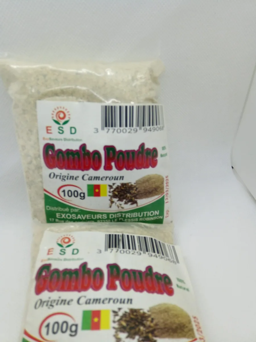 Gombo En Poudre Cameroun 100g