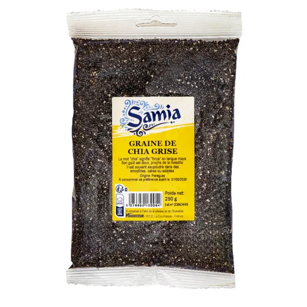 Graine De Chia Grise Samia 250g