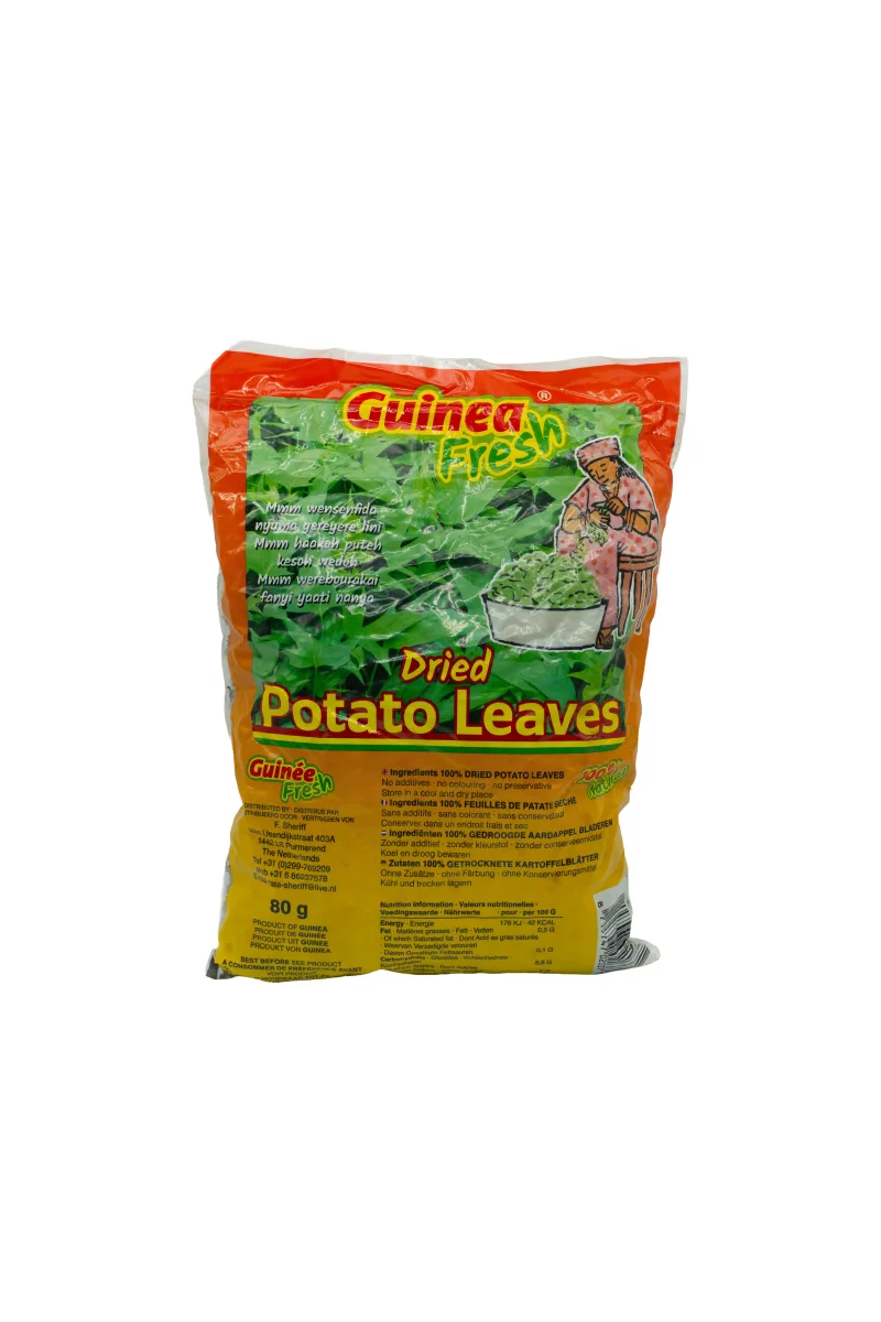 Guinea Fresh Potato Leaves 80g