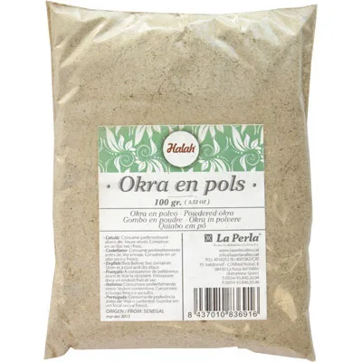 Halah Okra En Pols 100g