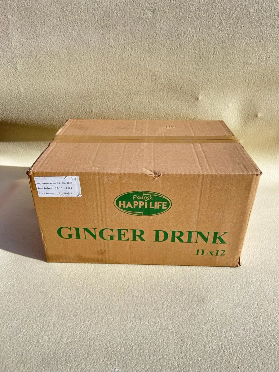 Happi Life Ginger Drink Carton 12*1l