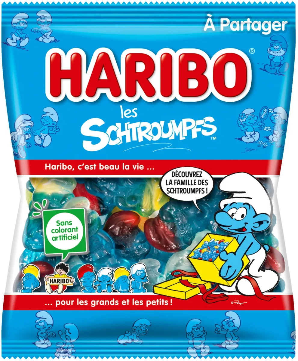 Haribo Les Schtroumpfs 40g