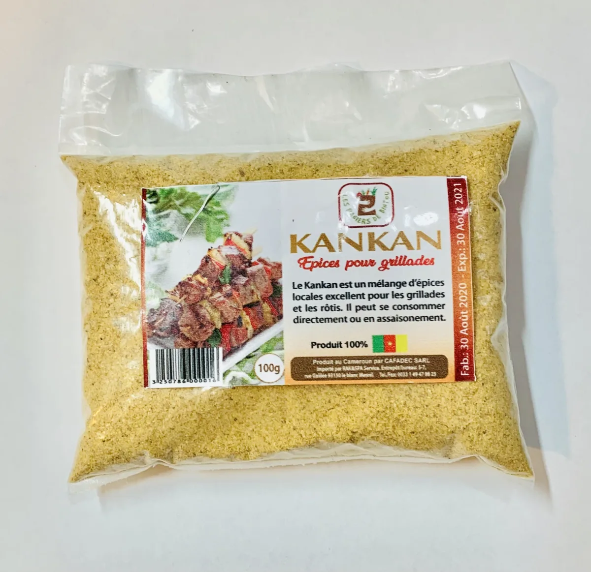 Kankan Epices Pour Grillade 100g