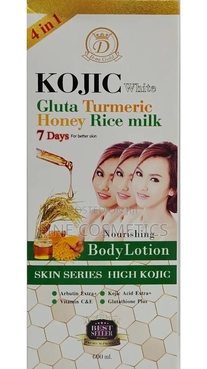 Kojic turmeric honey rice milk lotion 600ml